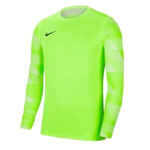 NWT‎ NIKE WOMEN'S DRY PARK IV LONG SLEEVE GOALKEEPER JERSEY VOLT/White